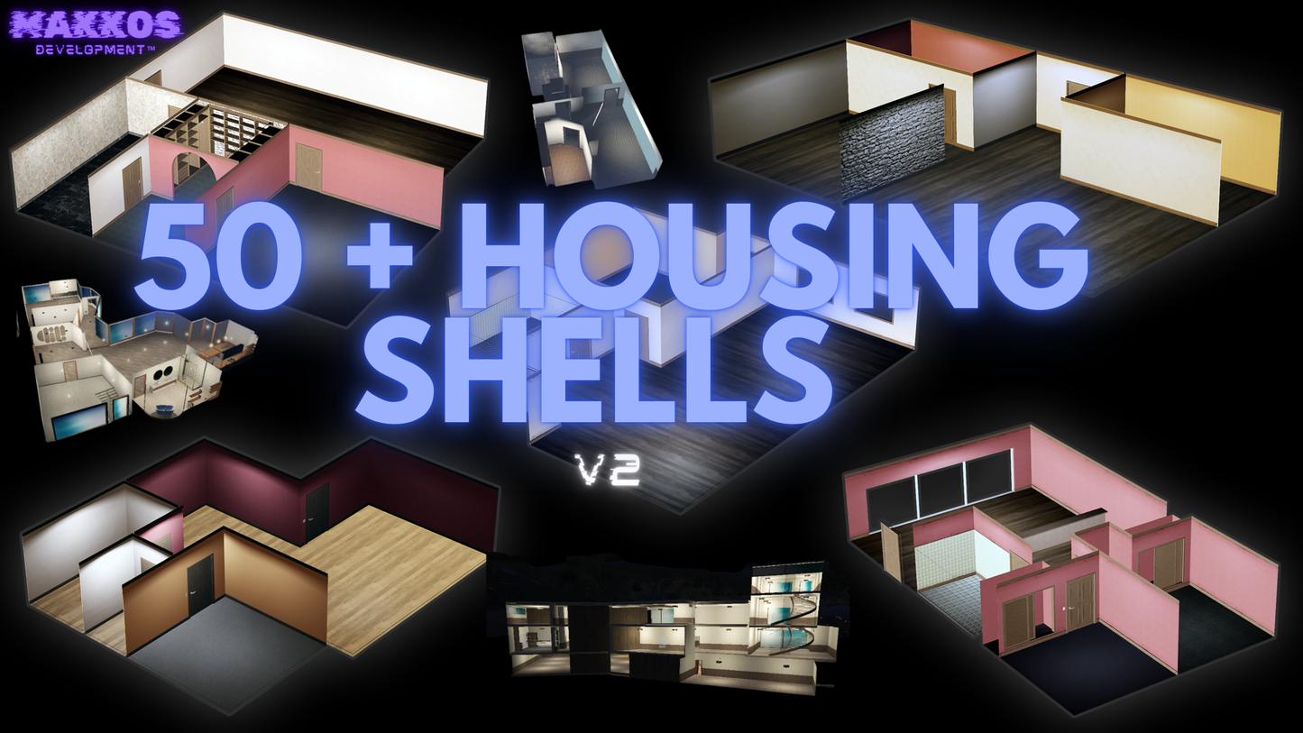 50+ Housing Shells Pack